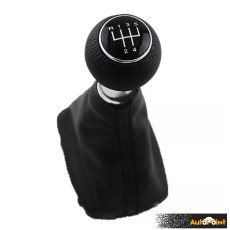 Топка за скоростен лост с маншон съвместима с Audi A4 2001-2007 - 5 скорости