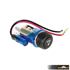 Универсална запалка за автомобили - 12V -09649 - синя
