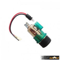 Универсална запалка за автомобили - 12V -09649 - зелена