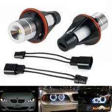 Диод за ангелско око 5W Бели - E39,E53,E60,E61,E64 2бр/к-т
