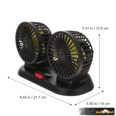 Вентилатор PG375 Двоен 12V