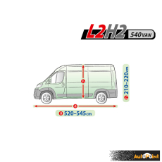 Покривало за МПС Kegel Mobile 540 VAN L2H2 сиво