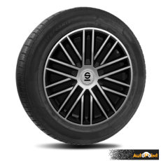 Тасове за джанти 14'' Sparco BERGAMO / SPC1485SVBK