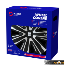 Тасове за джанти 16'' Sparco PALERMO / SPC1681SVBK