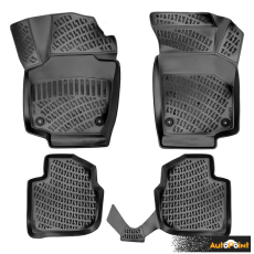 Гумени стелки RizLine съвместими с Seat Toledo 2012+