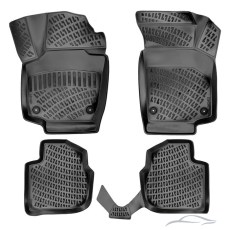 Гумени стелки RizLine съвместими с Seat Toledo 2012+
