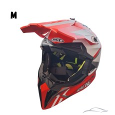 Кросова Каска 127 - M - Red/ White