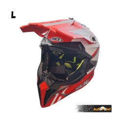 Кросова Каска 127 - L - Red/ White