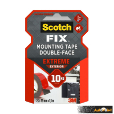 Двойнолепящо тиксо 3M Scotch FIX 19мм х 1.5м до 10кг Екстериор