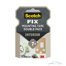 Двойнолепящо тиксо 3M Scotch FIX 19мм х 1.5м до 7кг Интериор