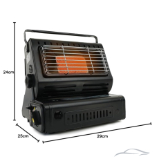 Преносим газов отоплител печка за къмпинг - 1.3kW