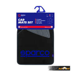 Стелки мокет SPC1901A Sparco Черни-Сини 4БР/К-Т