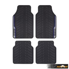 Стелки гума Sparco SPF507BL 4БР/К-Т Черно/Синьо