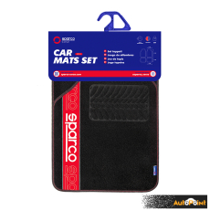 Стелки мокет Sparco SPF510RD 4БР/К-Т С червено