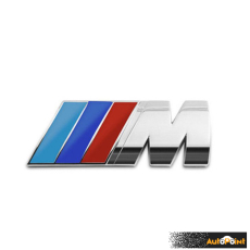 Емблема М метална - Синя
