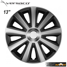 Тасове за джанти 13'' Versaco Carbon Aviator - Silver / Black