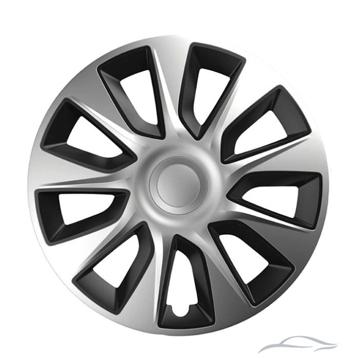 Тасове за джанти 13'' Versaco Stratos Silver / Black