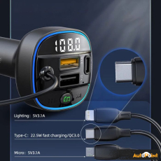 Адаптер за запалка + Трансмитер PA1308