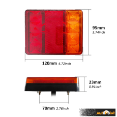 Стоп диоден за МПС 12V/24V - PA1214 - 1 брой