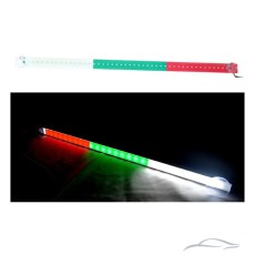Диодна Led лента в три цвята - бяло, зелено и червено, 60см, 12-24V, PG392