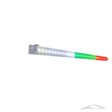 Лед българско знаме, 90см, 12-24V, Цветове: Бяло, зелено и червено, PG393