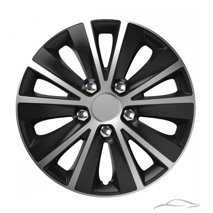 Тасове за джанти 16'' Versaco Rapid NC Silver / Black