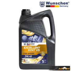 Масло Wunscher 8035 EXCELLENT SYNS VS 5W/40 - 5л.