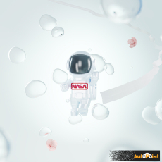 Ароматизатор Sparco NASA NA01 - Lunar Linen