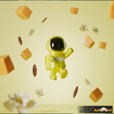 Ароматизатор Sparco NASA NA05 - Cosmic Vanilla