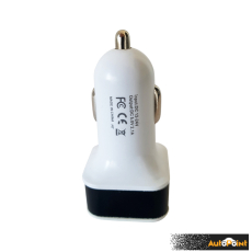 Универсално USB зарядно за кола с два порта - 13611