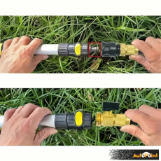Четка за почистване с телескопична дръжка 3 метра 2510