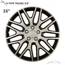 Тасове за джанти 15'' Versaco Dakar Silver/Black