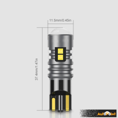 Диодни крушки 2510 T10 12V 2БР/К-Т