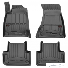 Гумени стелки Frogum Proline 3D съвместими с AUDI A4 B9 (2016+) 4 ЧАСТИ