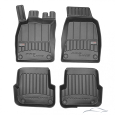 Гумени стелки Frogum Proline 3D съвместими с AUDI A6 C6 (2008-2011) 4 ЧАСТИ