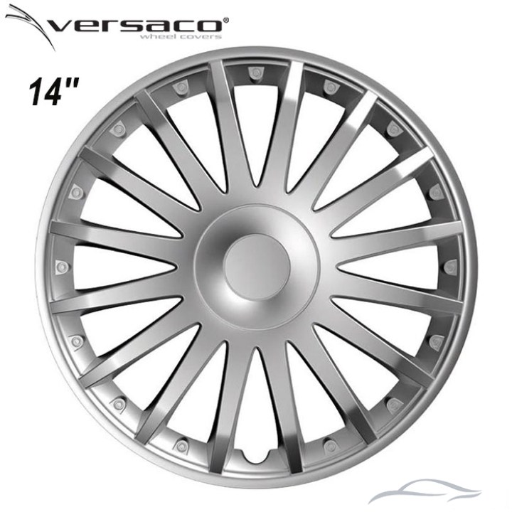 Тасове за джанти 14'' Versaco Crystal Silver