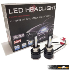 Диодни крушки 3500 H3 - 50w 2бр/к-т