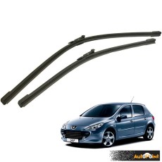 Предни чистачки съвместими с Peugeot 307 (04-07) / Citroen C4 (04-10) 2бр/к-т