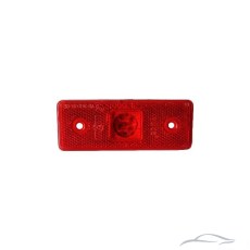 Габарит правоъгълен 0030 12V червен