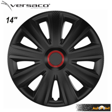 Тасове за джанти 14'' Versaco Carbon Aviator - RR Black