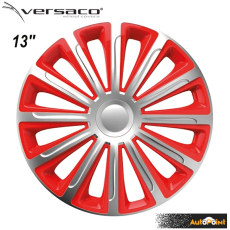 Тасове за джанти 13'' Versaco Trend Silver / Red