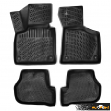 Гумени стелки RizLine съвместими с Audi A3 2006- 2013