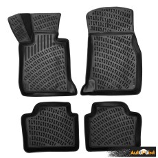 Гумени стелки RizLine съвместими с BMW 3 F30/F31/F34 2012-