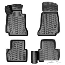 Гумени стелки RizLine съвместими с Mercedes C-class / W204 2007-2014 C209 2003-2010