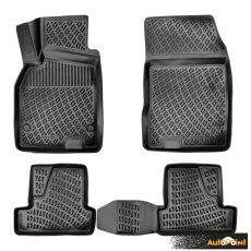 Гумени стелки RizLine съвместими с Renault Megane III HB 2008-2016