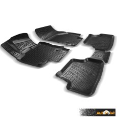 Гумени стелки RizLine съвместими с Seat Leon II 2005-2012