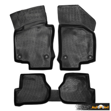 Гумени стелки RizLine съвместими с Volkswagen Golf V 2003-2009
