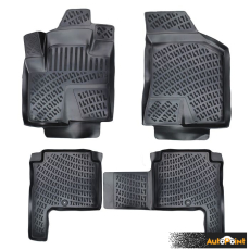 Гумени стелки RizLine съвместими с Hyundai Santa Fe 2006-2012