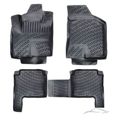 Гумени стелки RizLine съвместими с Hyundai Santa Fe 2006-2012