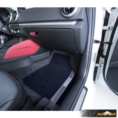 Универсални мокетни стелки Sparco - 03763BAR със сиво